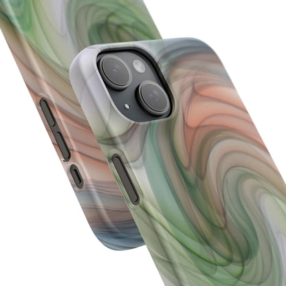 Snap Phone Case – Marble Flow