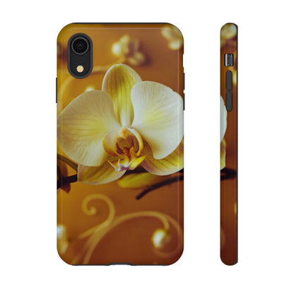 Protective Phone Case – Amber Orchid
