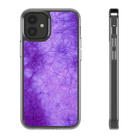 Clear Phone Case – Neon Dusk