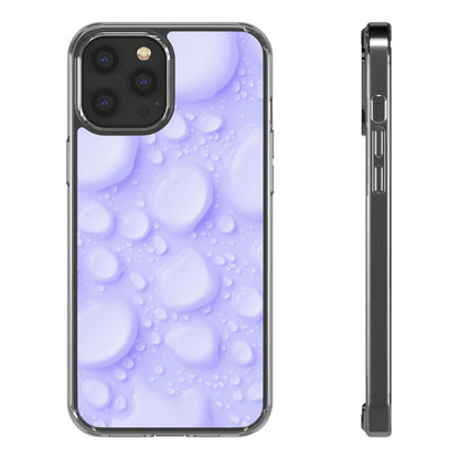 Clear Phone Case – Lilac Dew