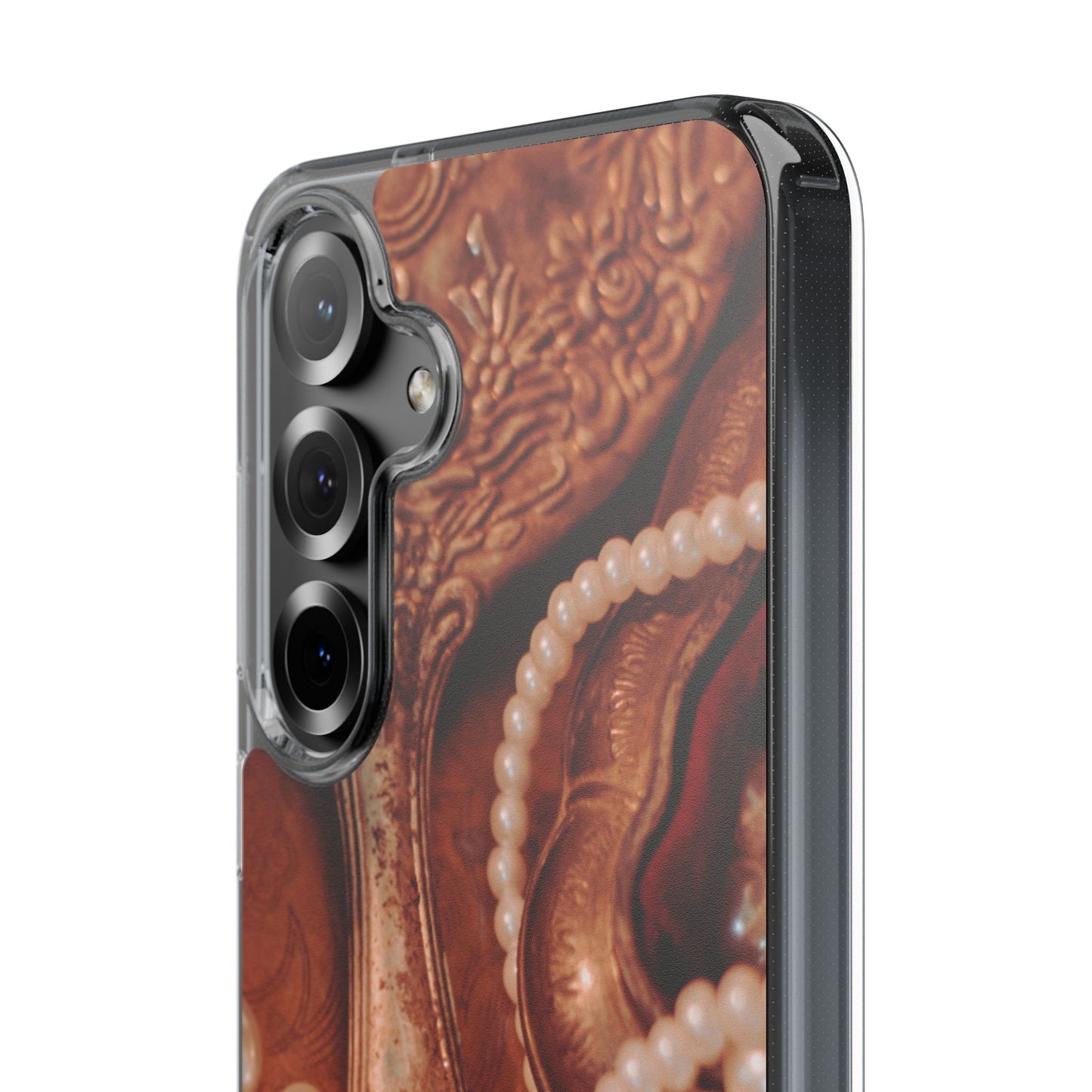 Clear Phone Case – Bronze Vanity