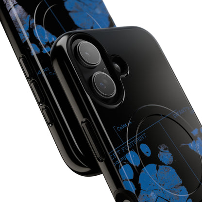 Protective Magnetic Phone Case – Mom’s Little Blue Footprints