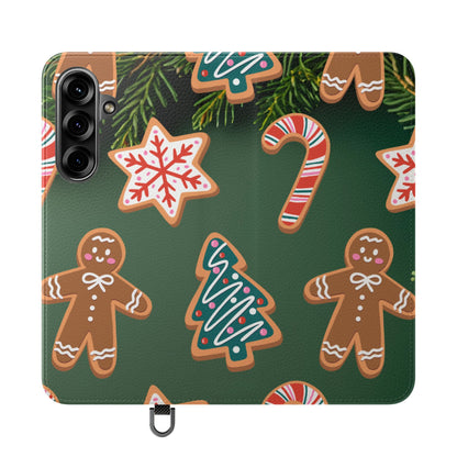 Flip Case – Cookie Season – Compatible with iPhone 11–17 & Samsung Galaxy S21–S25 Series