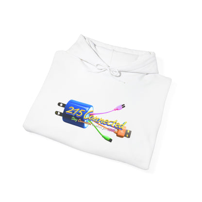 Pullover Hoodie – 215 Connected Logo Heavy Blend Comfort