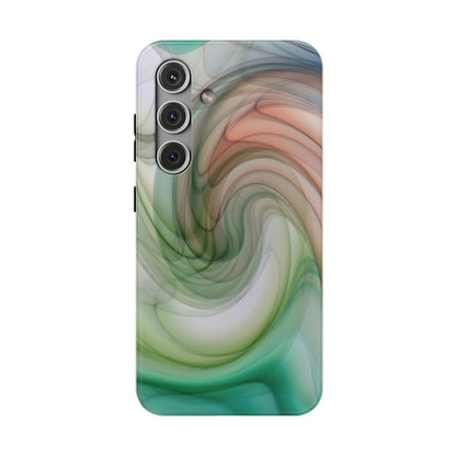 Impact-Resistant Phone Case – Marble Flow