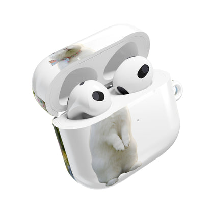 Earbud Case Cover – Pastel Pop Bunny