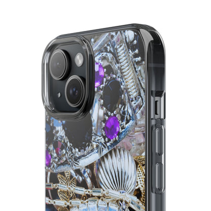 Clear Phone Case – Chrome Jewel