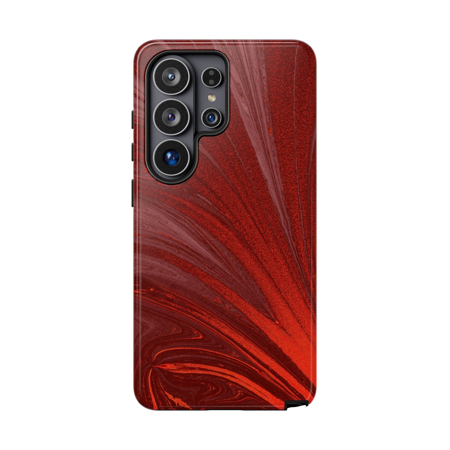 Protective Phone Case – Crimson Current