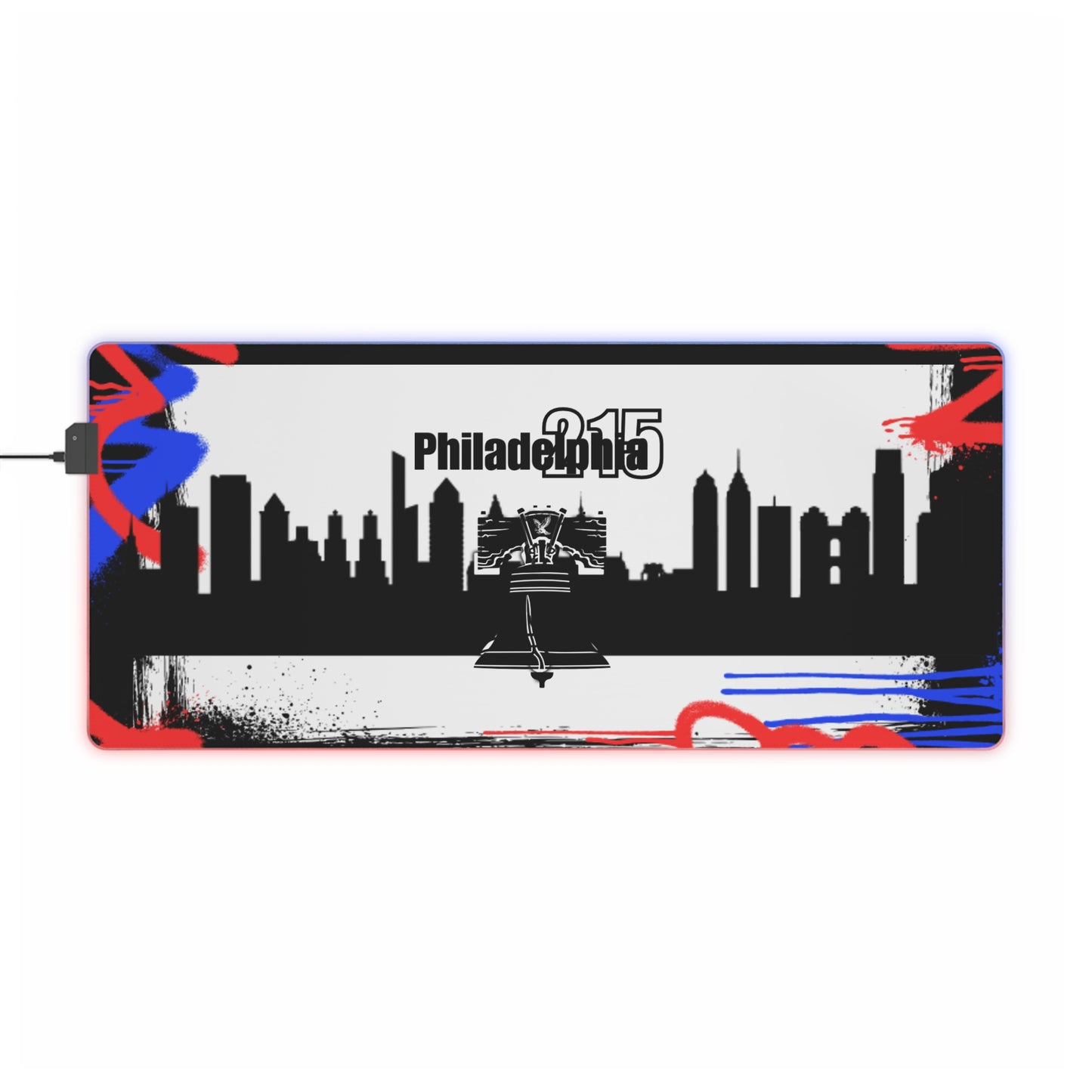 LED Desk Mat – Philadelphia 215