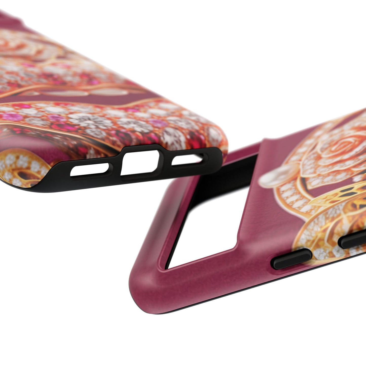 Protective Phone Case – Kiss of Gold