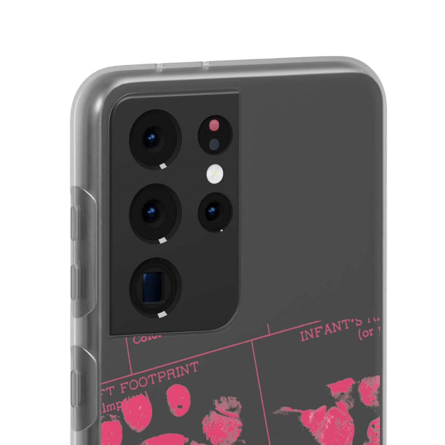 Flexi Case – Mom’s Little Pink Footprints