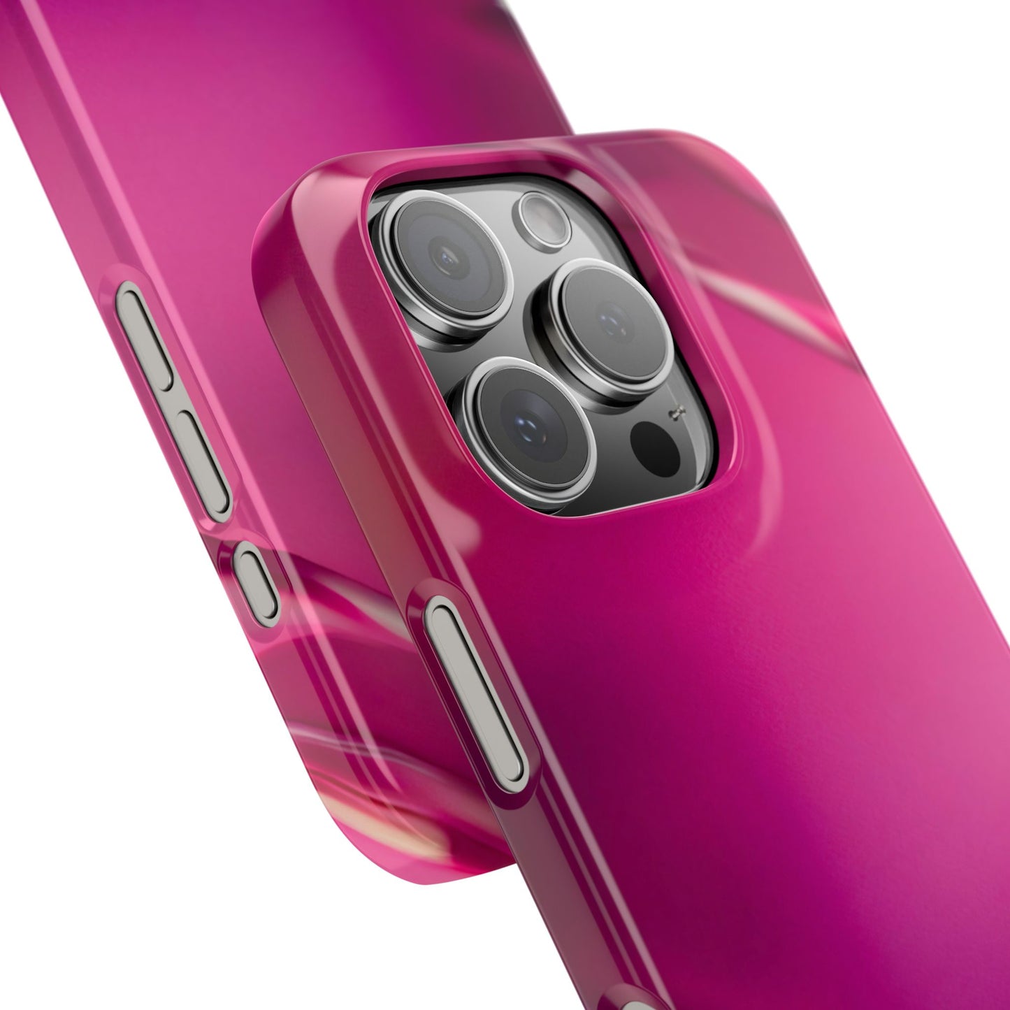 Slim Phone Case – Magenta Motion