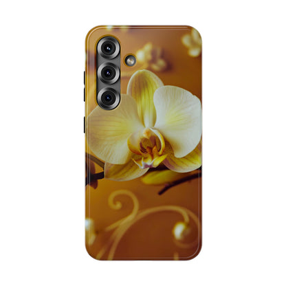 Protective Phone Case – Amber Orchid