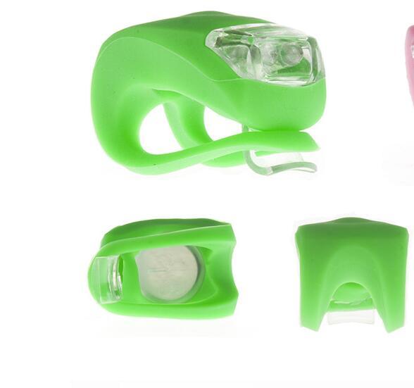 LED Bike Safety Light - 3 Modes, Waterproof, Tool-Free Clip-On Design