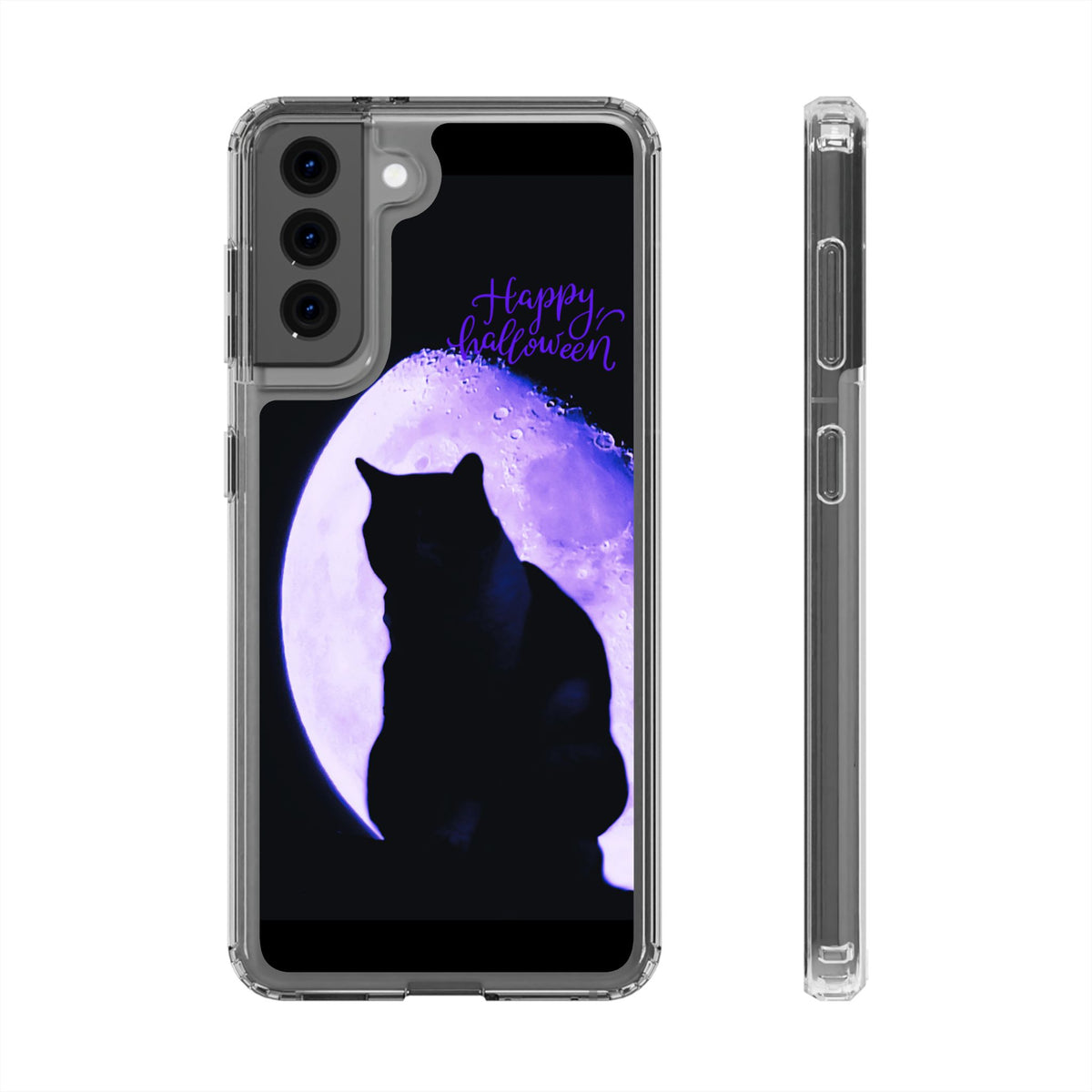 Clear Phone Case – Moonlit Familiar