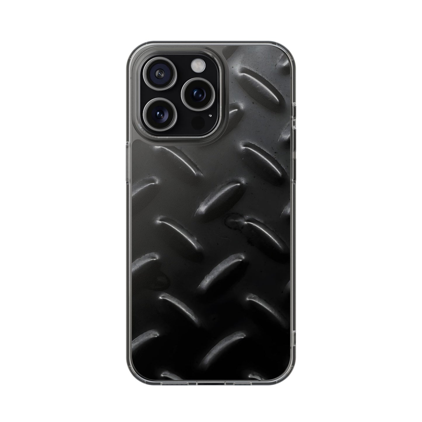 Clear Phone Case – Blackout Plate