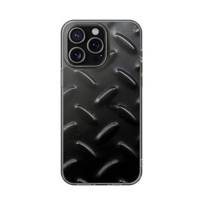 Clear Phone Case – Blackout Plate