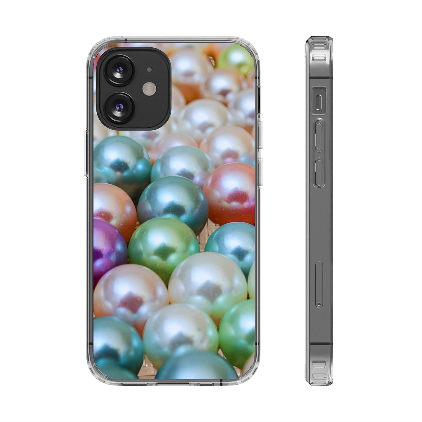 Clear Phone Case – Pearl Pop