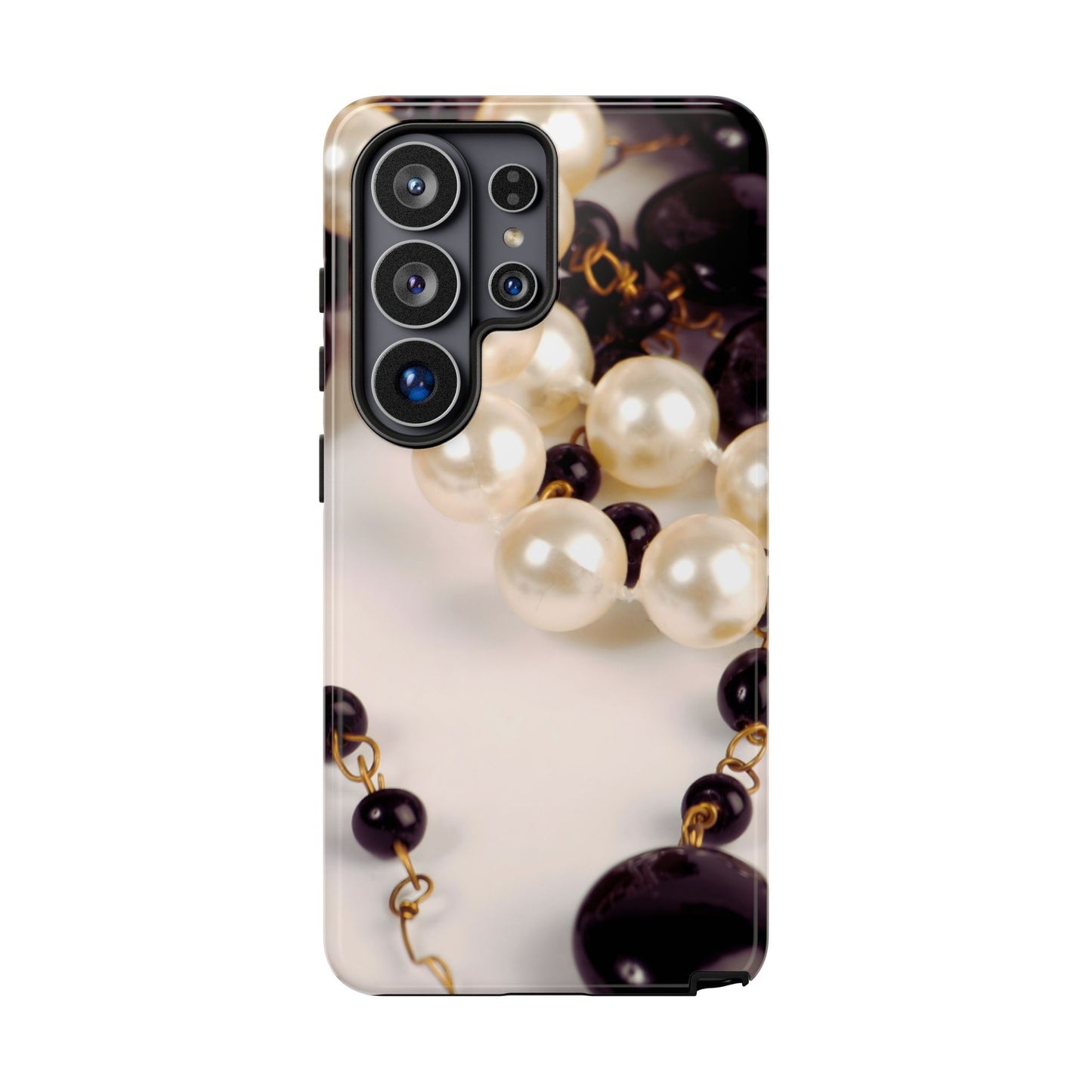 Protective Phone Case – Noir Pearl