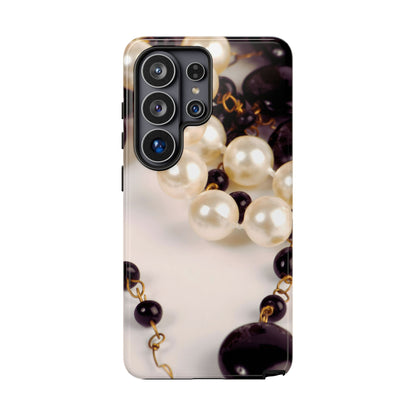 Protective Phone Case – Noir Pearl