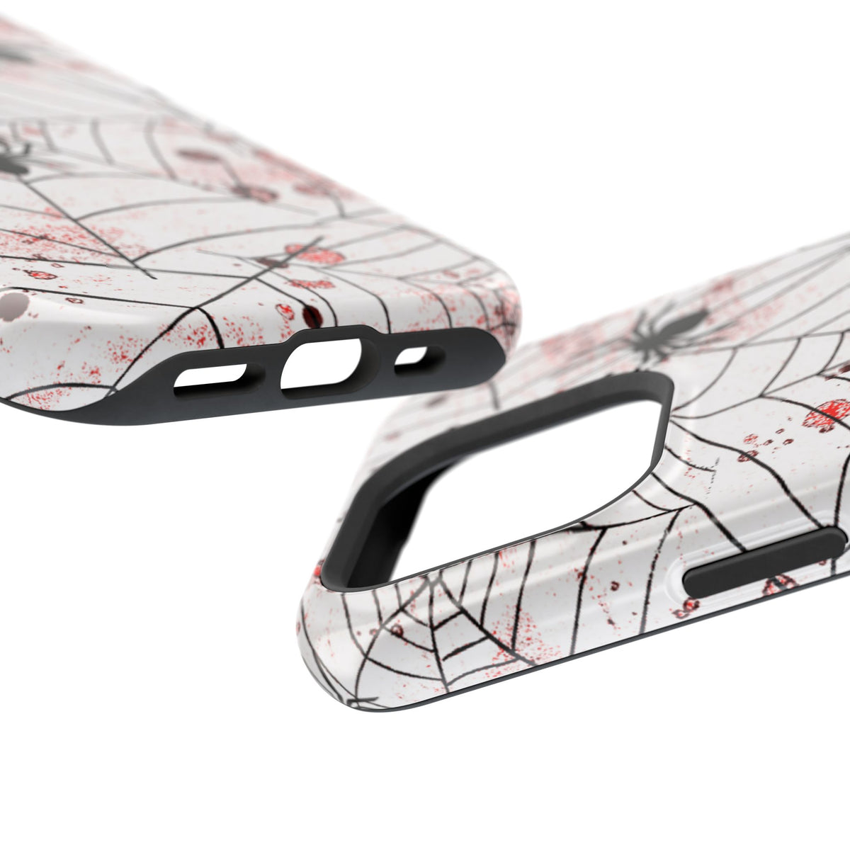 Impact-Resistant Phone Case – Blood Web