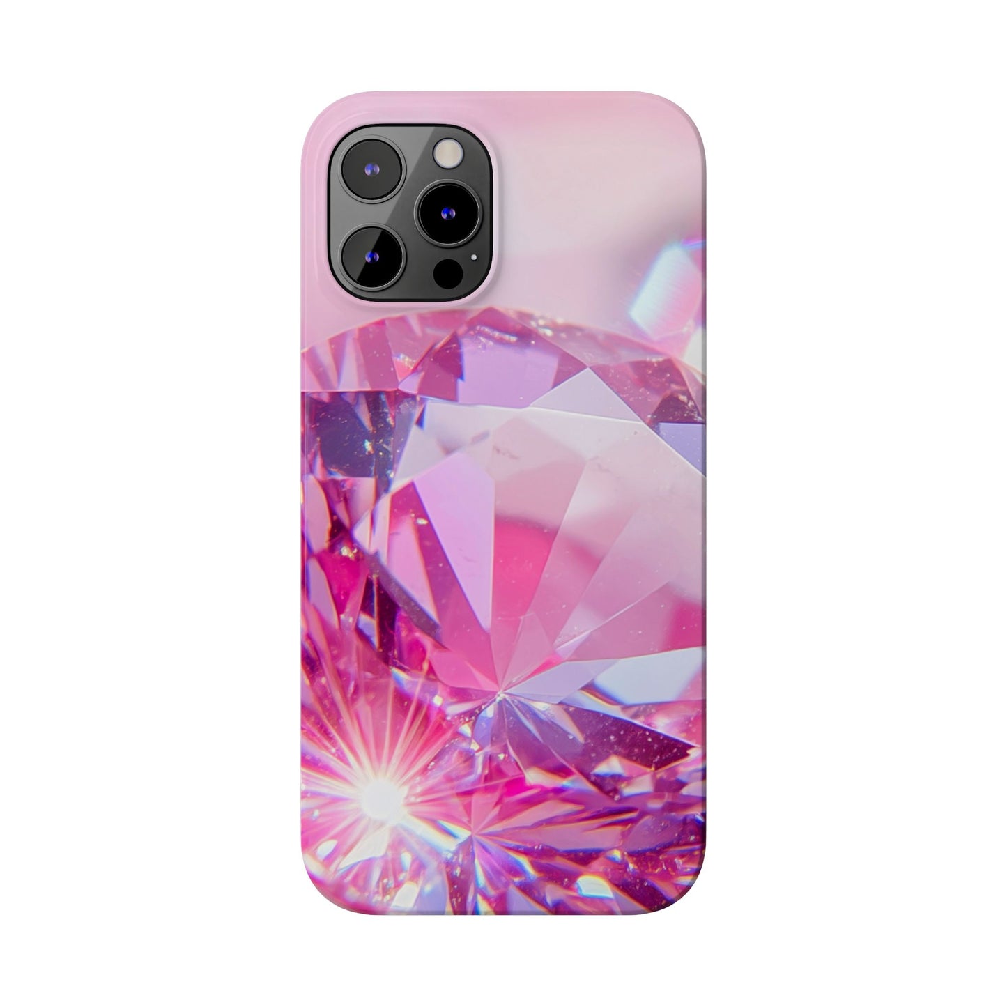 Slim Phone Case – Pink Ice