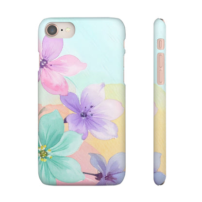 Snap Phone Case – Water Petal