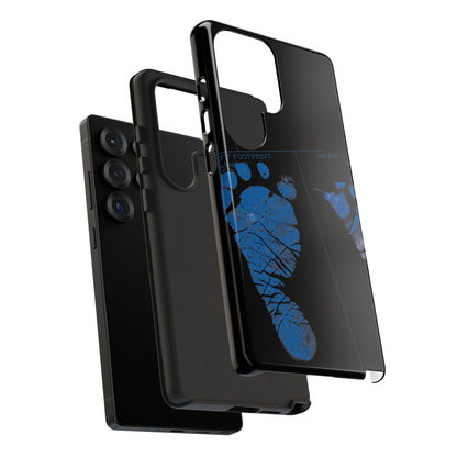 Protective Phone Case – Mom’s Little Blue Footprints