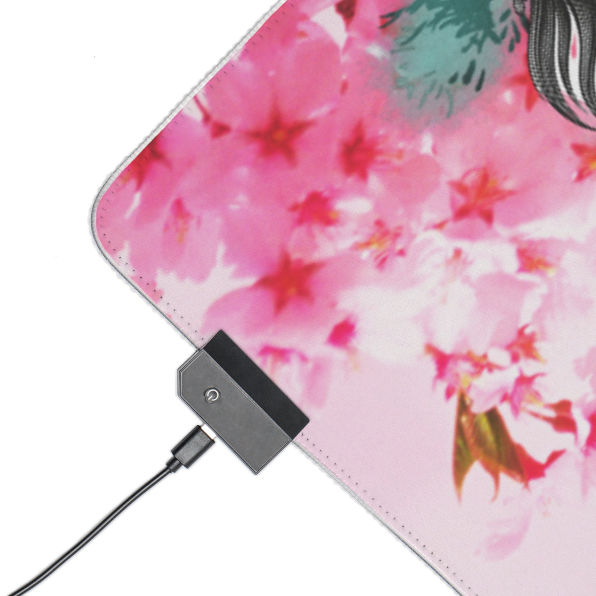 Gaming LED Desk Mat – Blossom & Thorn