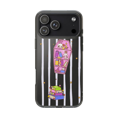Clear Phone Case – Booked to Death
