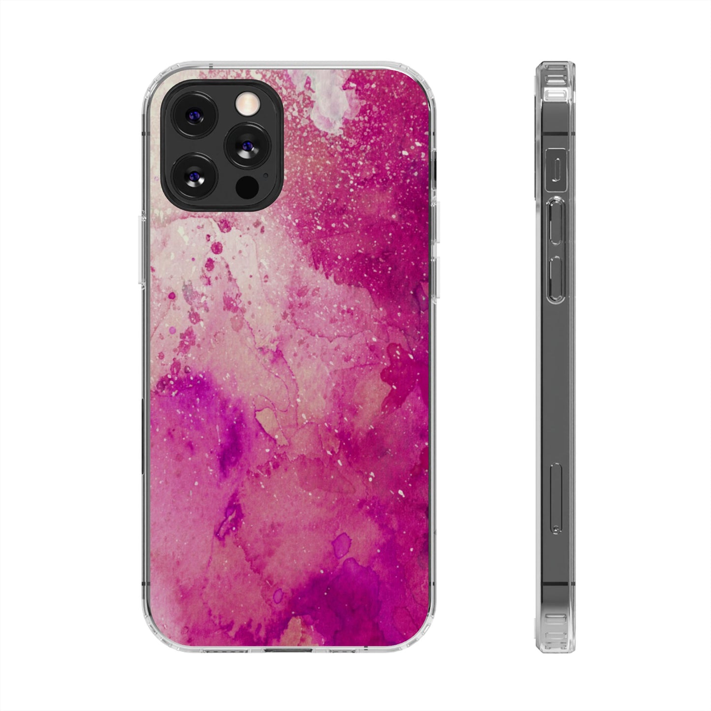 Clear Phone Case – Spilled Wine