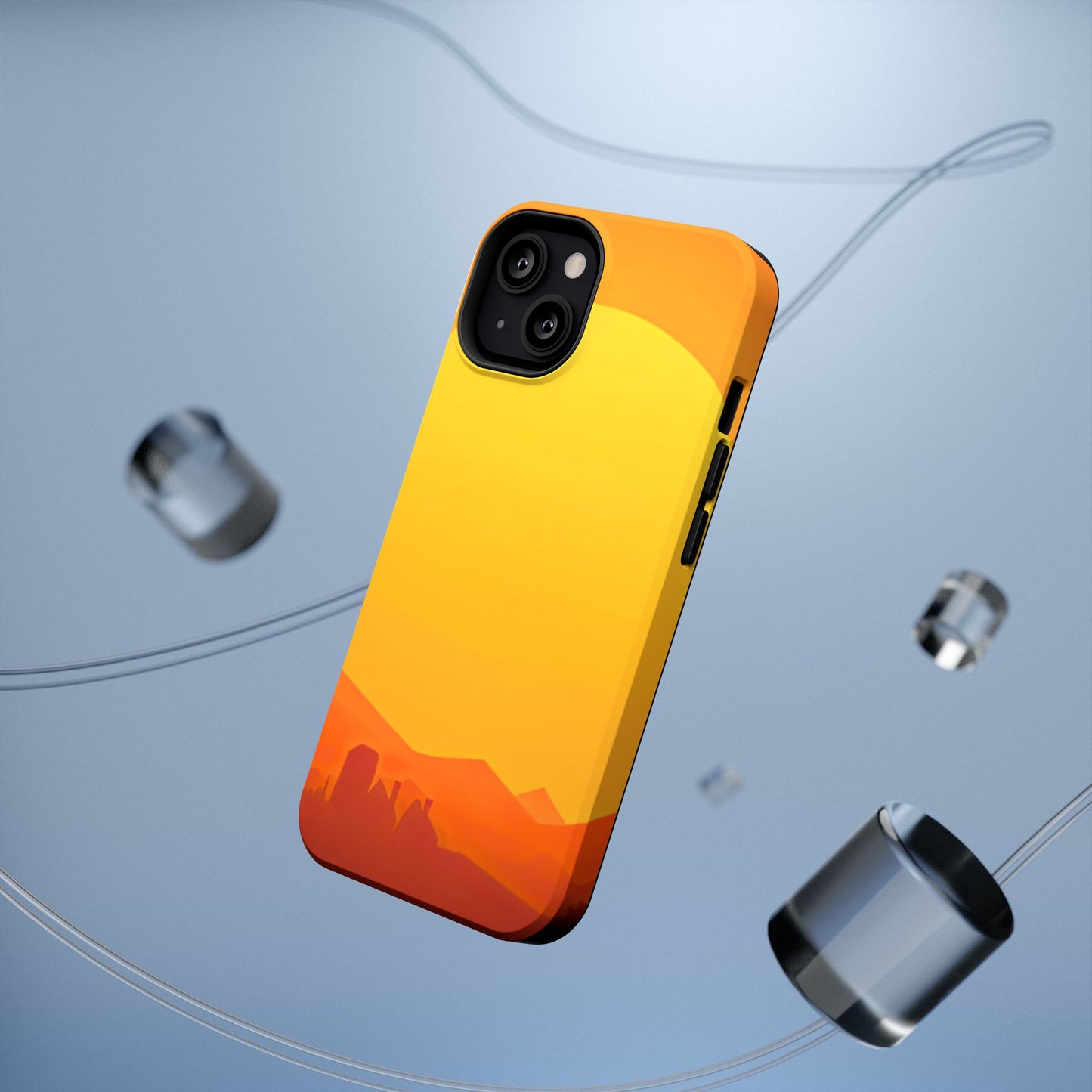 Impact-Resistant Phone Case – Desert Sunrise