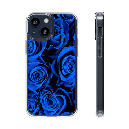 Clear Phone Case – Midnight Bloom