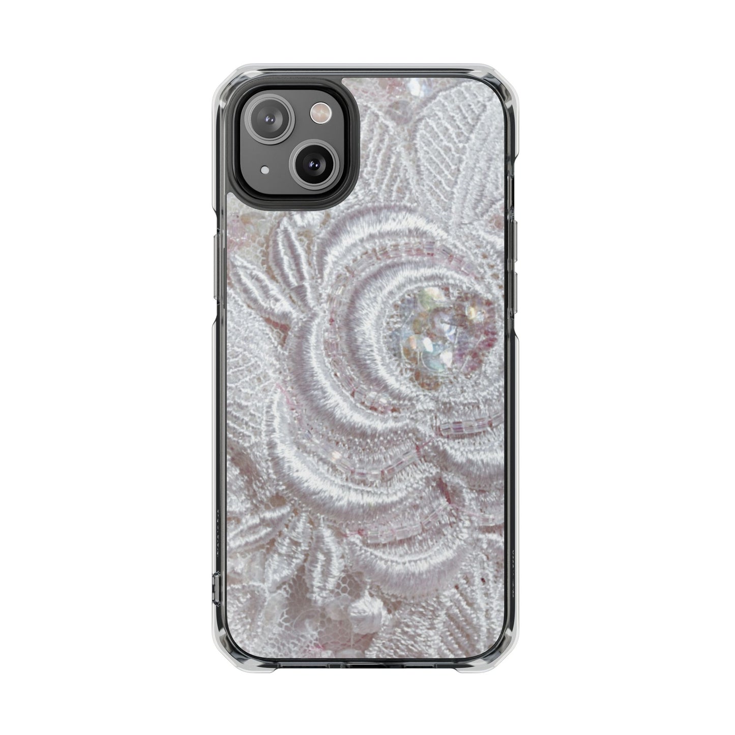 Clear Magnetic Phone Case – Lace Veil