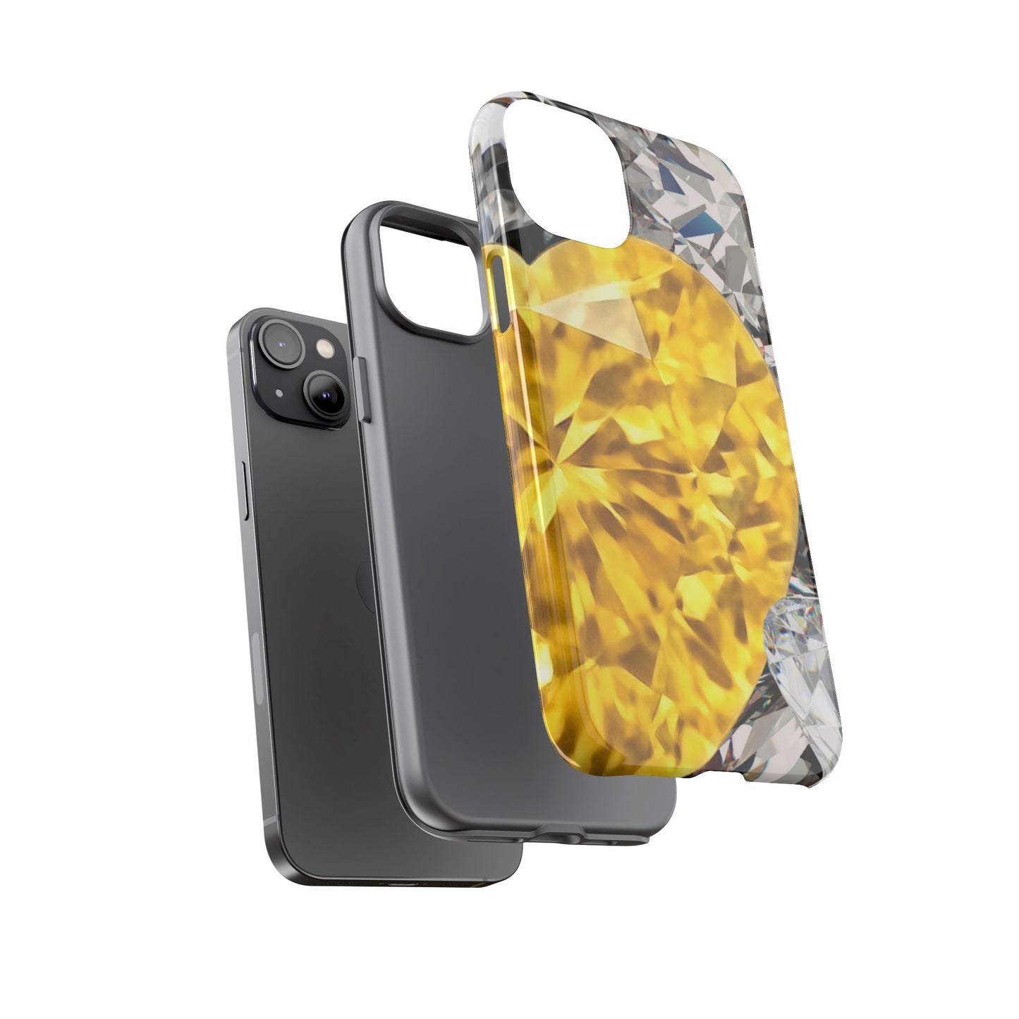 Protective Phone Case – Heart of Gold