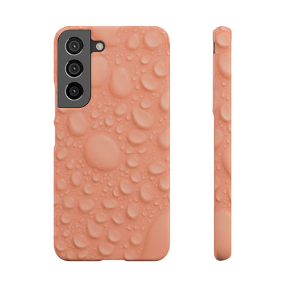 Snap Phone Case – Apricot Rain