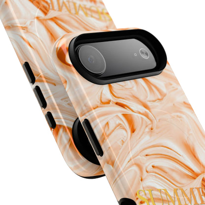 Marble Citrus Phone Case — Tough Magnetic Protective Case