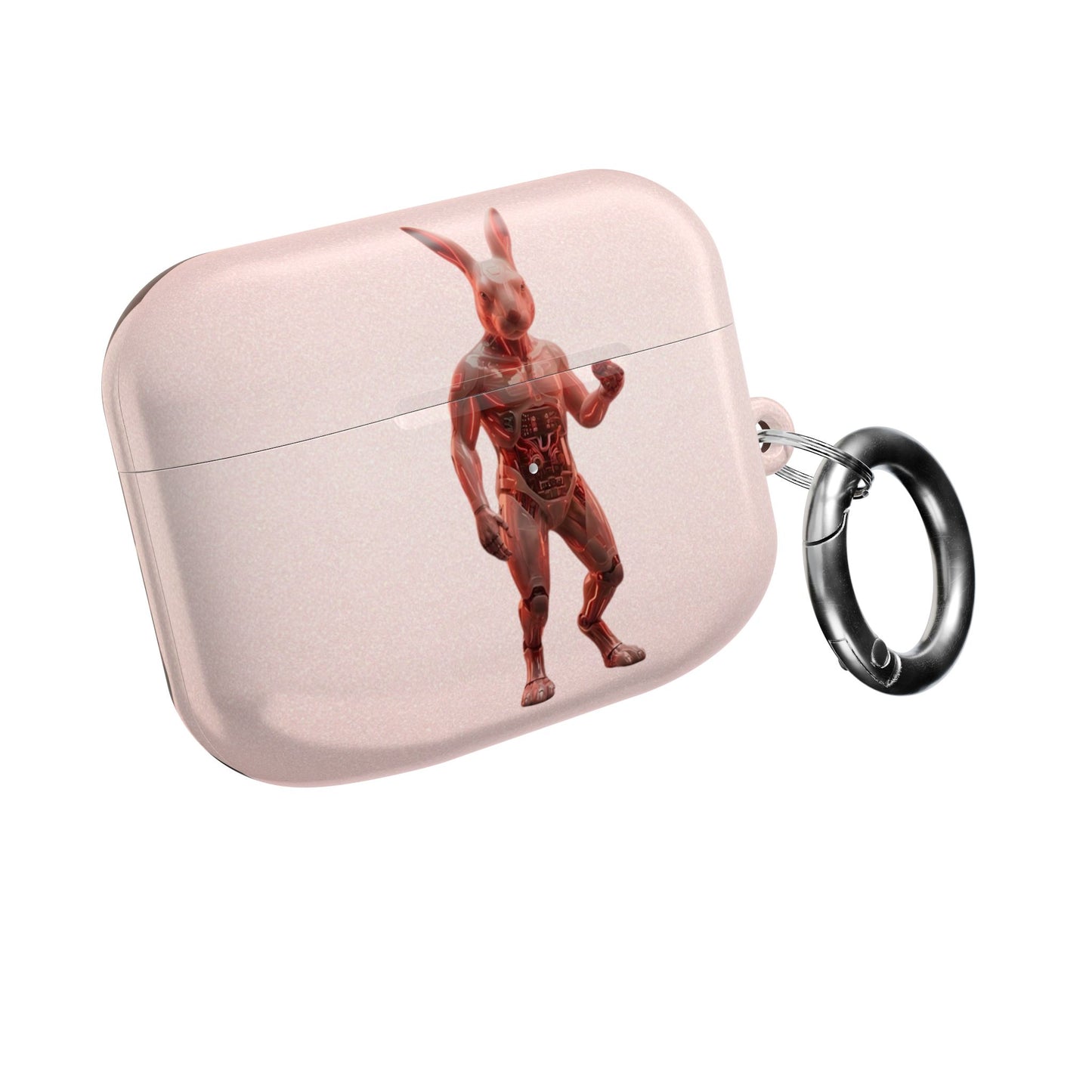 Earbud Case Cover – Cyber Bunny