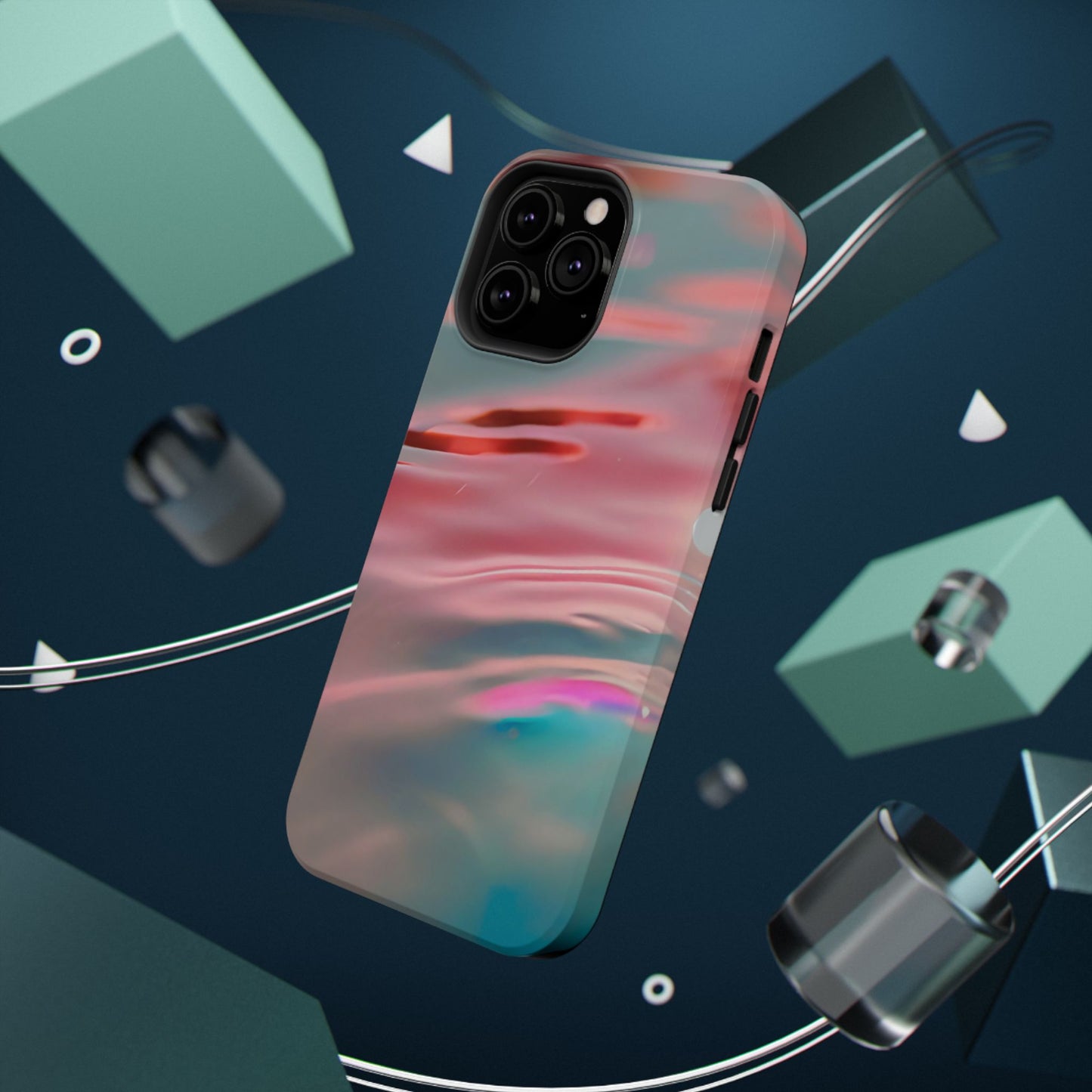 Impact-Resistant Phone Case – Liquid Sunset
