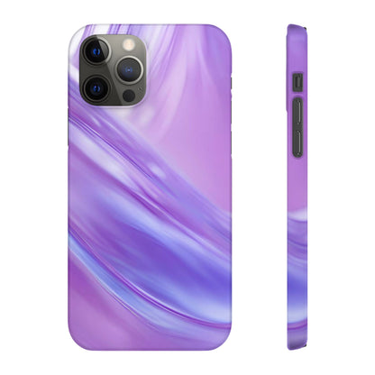 Snap Phone Case – Lavender Wave