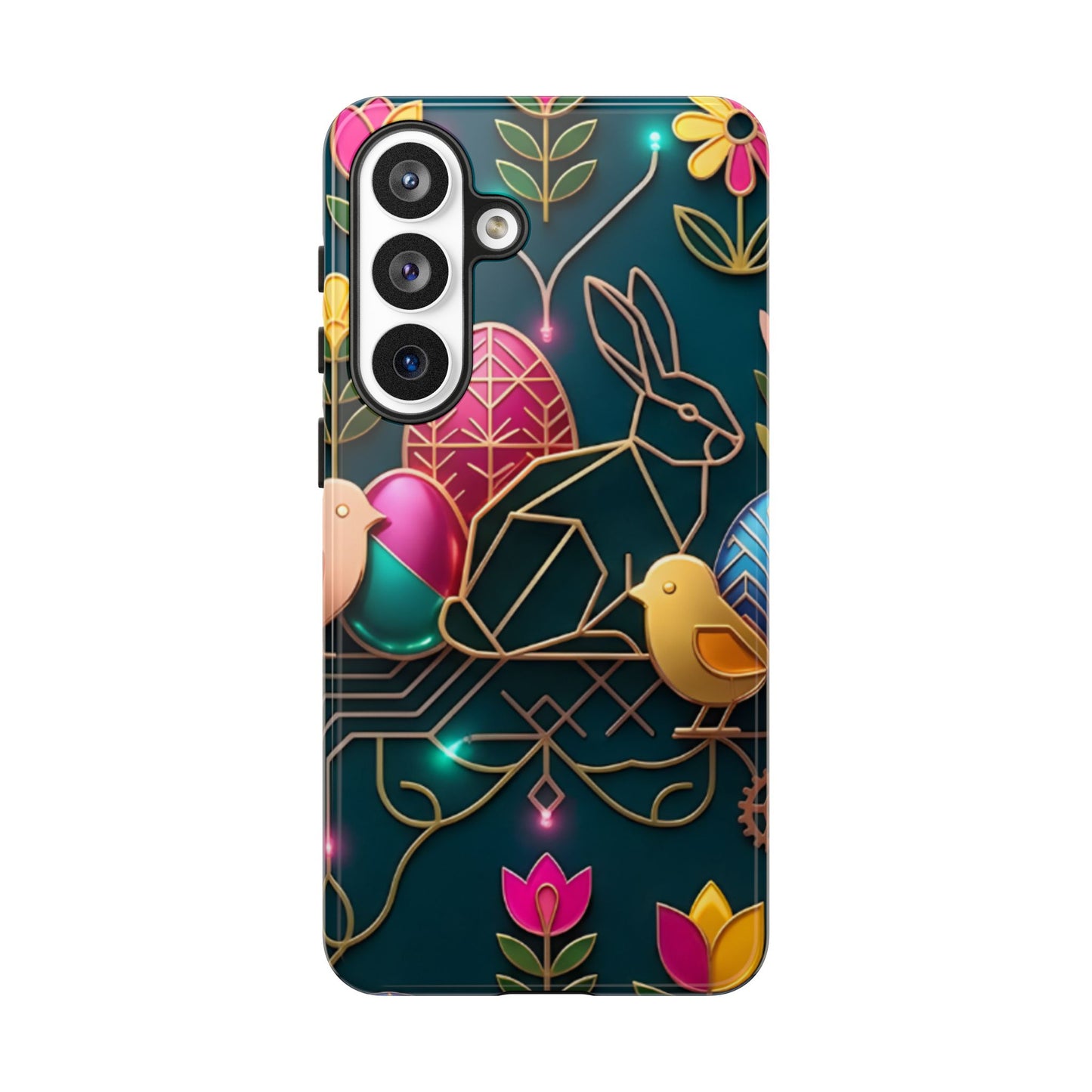 Protective Phone Case – Jeweled Garden