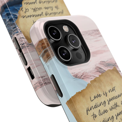 Impact-Resistant Phone Case – Written in the Tide – Compatible with iPhone 11–17 & Samsung Galaxy S22–S26 Series