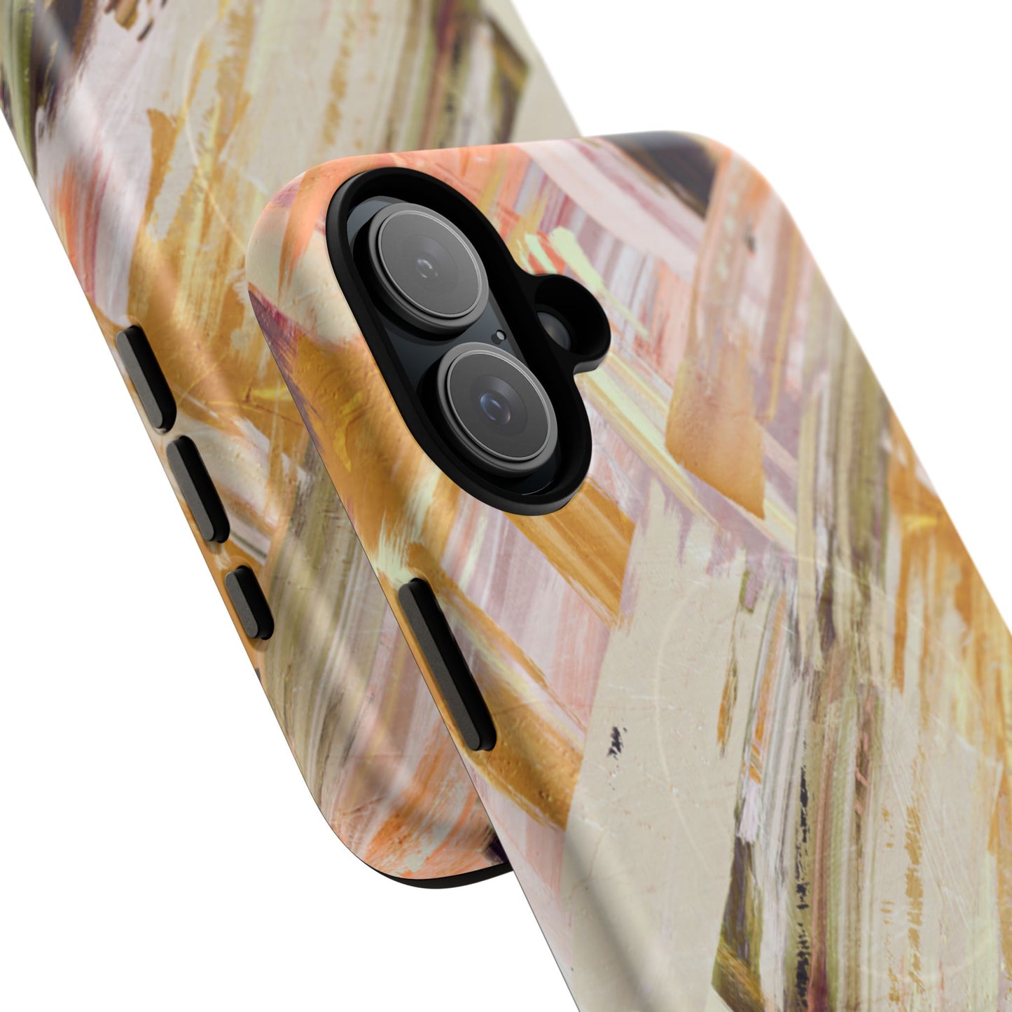 Protective Magnetic Phone Case – Brush & Bronze