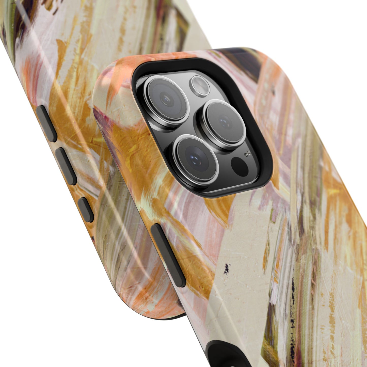 Wireless-Charging Compatible Case – Brush & Bronze