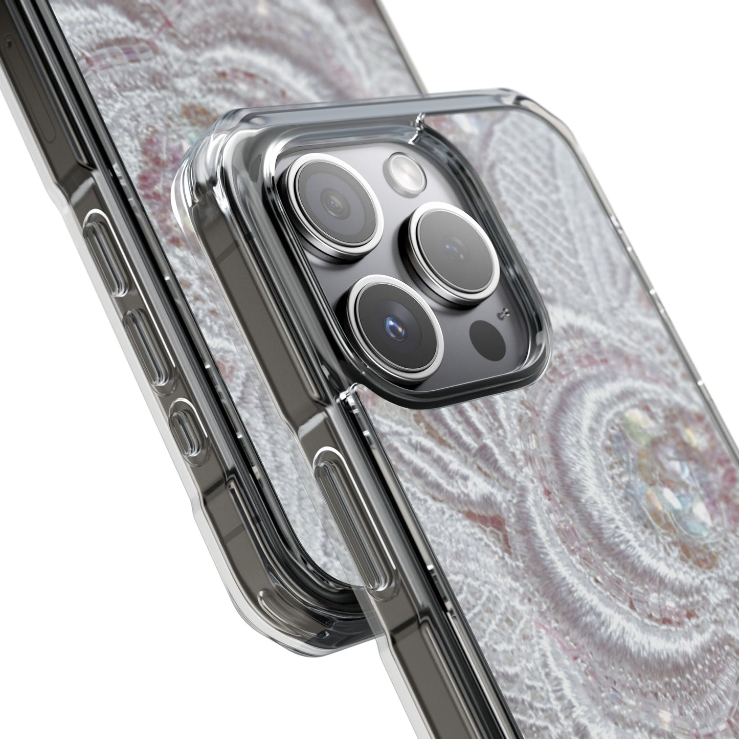 Clear Magnetic Phone Case – Lace Veil