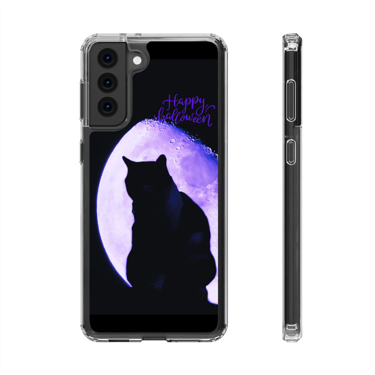 Clear Phone Case – Moonlit Familiar