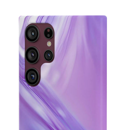 Snap Phone Case – Lavender Wave