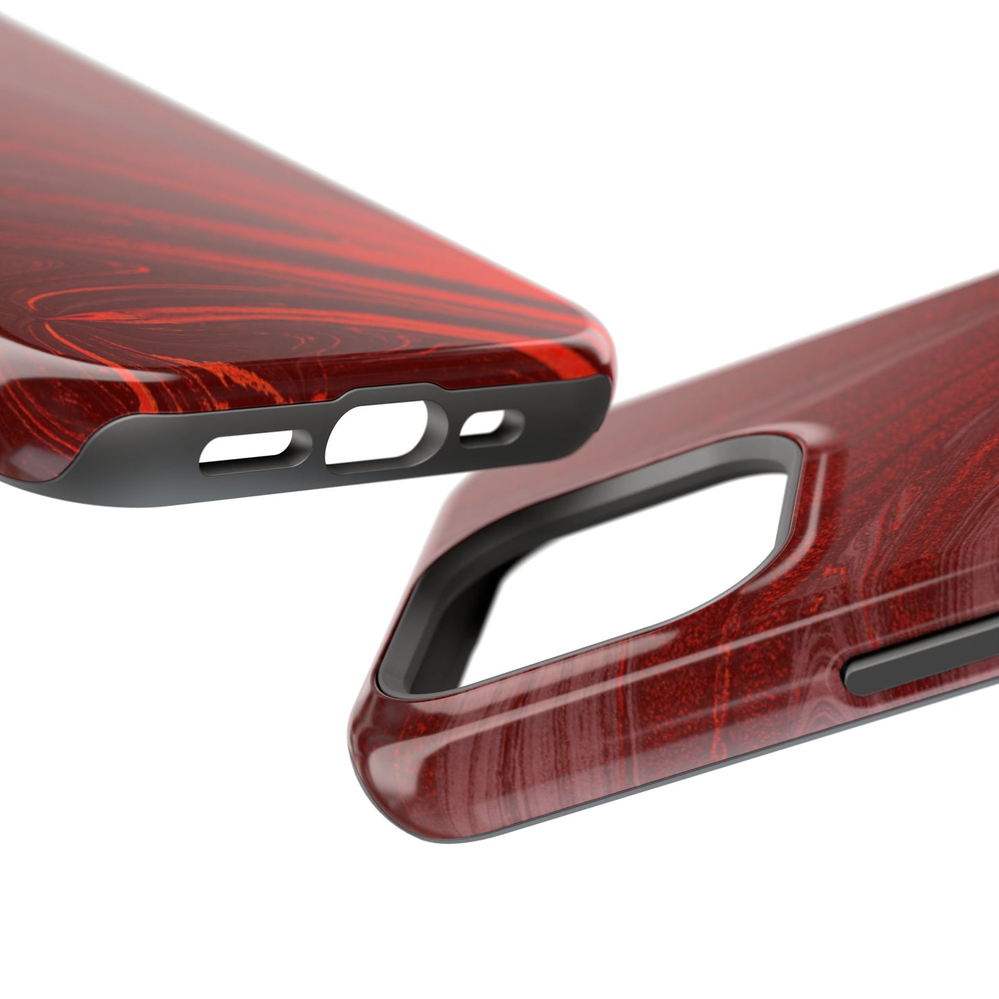 Impact-Resistant Phone Case — Crimson Current