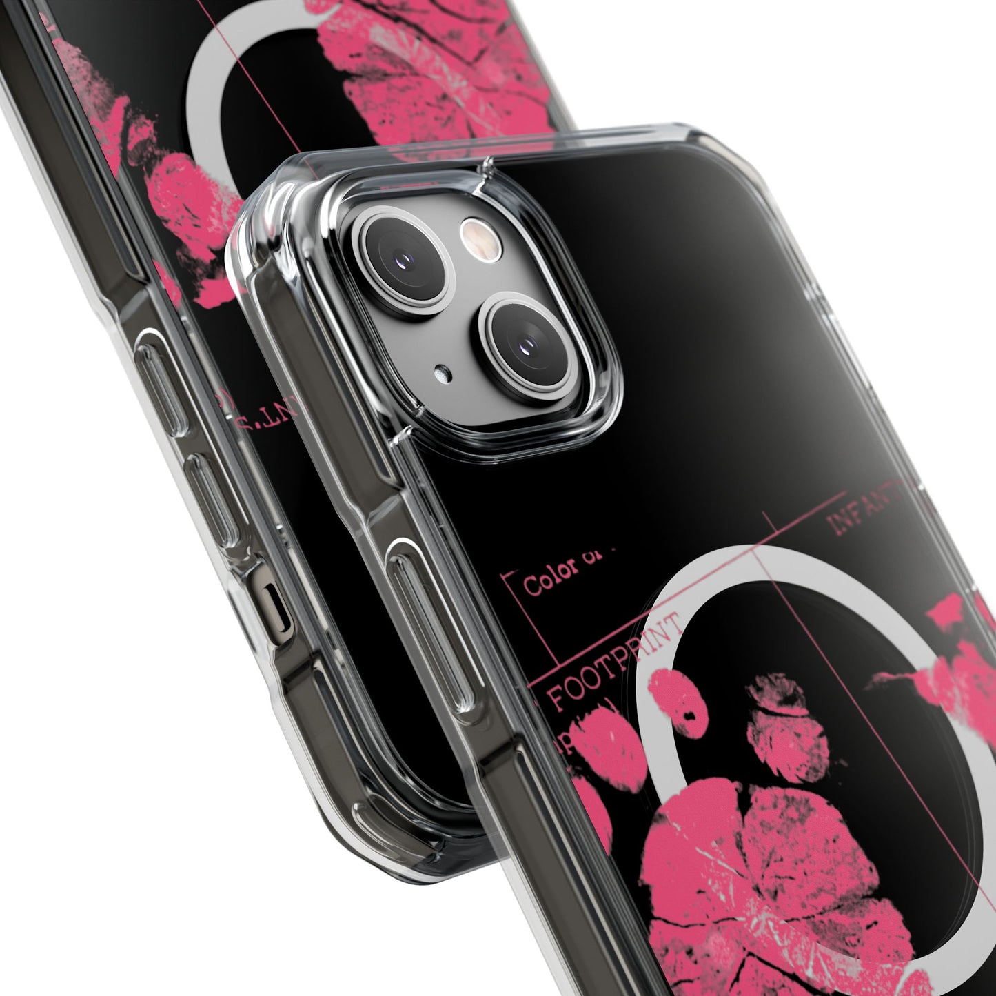 Clear Magnetic Phone Case – Mom’s Little Pink Footprints