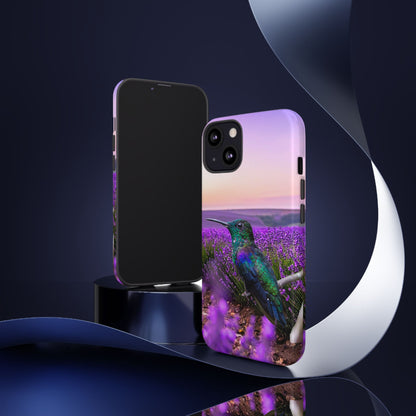 Protective Phone Case – Hummingbird Reverie
